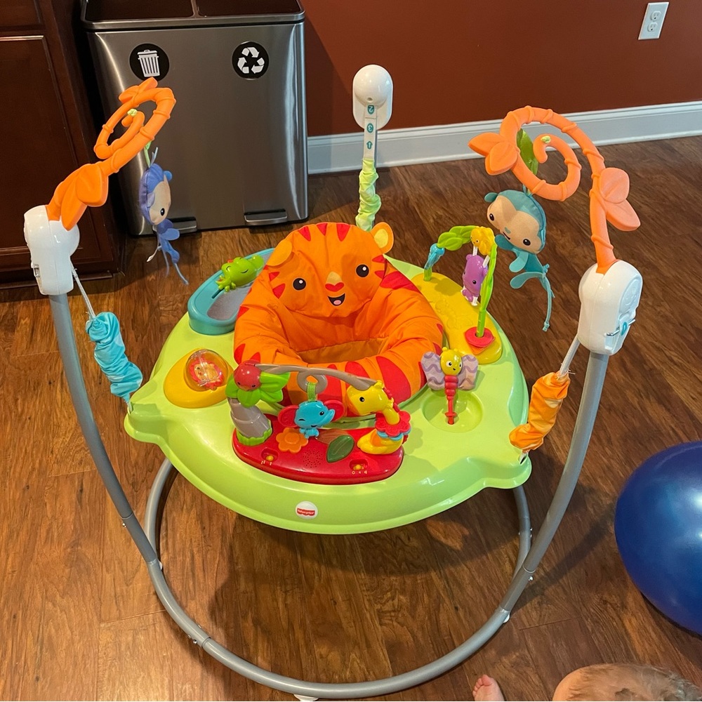 Fisher Price Roarin’ Rainforest baby jumper